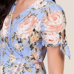 Francesca’s Victoria Wrap Dress